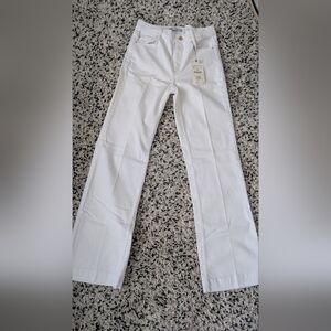 ZARA - High-waisted flared jeans